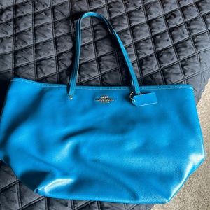 Coach Carry All purse in Teal